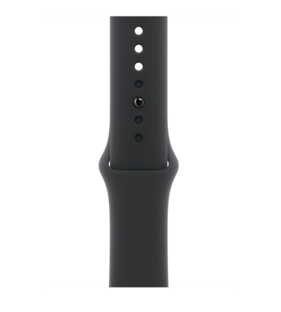 Apple Watch Series 10 46mm Black Aluminum Case with Black Sport Band