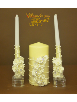 Свечи семейный очаг для свадьбы