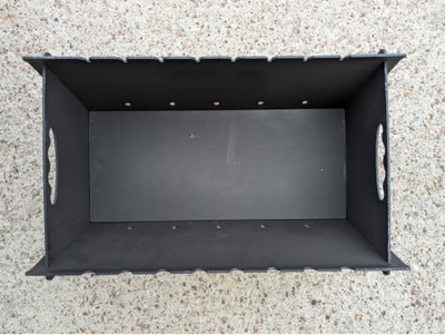 Разборный мангал, 2мм толщина, крашеный, без логотипа