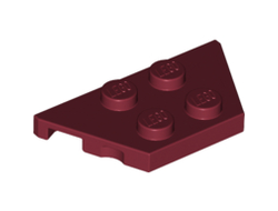 Wedge, Plate 2 x 4, Dark Red (51739 / 4257178 / 4541544)