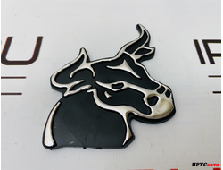 Шильдик эмблема на авто Бык корова