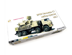 Pacific88: Набор акриловых красок AERO 3506 "ЗРПК Панцирь-С1 vol.1 (3 варианта окраса)"