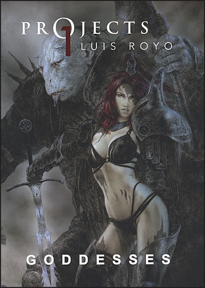 Projects Goddesses Custom Made Luis Royo Art Book