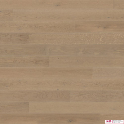 Паркетная доска Haro Дуб Песочно-Серый Маркант 538943 1-пол масло