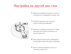 Жиклеры на природный газ плита SIMFER