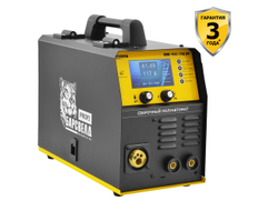 БАРСВЕЛД Profi MIG-200 DP (220 В, 10-200 А, ПН 60%, ф 0,8-1,0 мм, 9,7 кг, дисплей, Double Pulse)