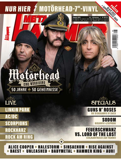Metal Hammer Deutsch Magazine August 2025 Motorhead Cover Иностранные журналы, Intpress
