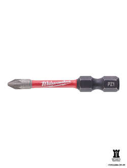 Биты Shockwave IMPACT DUTY™ для шуруповерта PZ1 - 50 мм MILWAUKEE