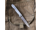 Складной нож Авиационный Single(сталь ELMAX, белый G10)
