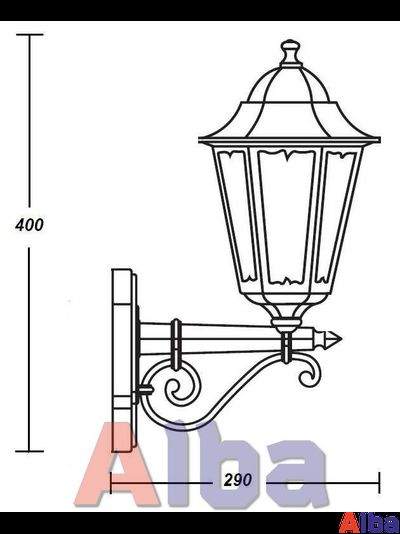 Petersburg 79801 w Парковый светильник