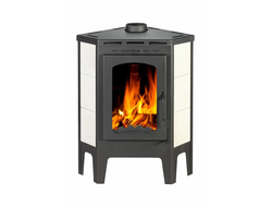 Печь-камин Бавария угловая, Экокамин (Россия)