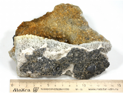 Галенит, флюорит, кварц, Россия, Адыгея (145*113*60 мм, 771 г) №29469