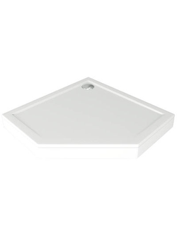 Поддон ПЕНТА литьевой мрамор 100х100 (без автослива) ЛП00009