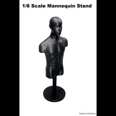 Манекен (торс) для разгрузки / бронежилета 1/6