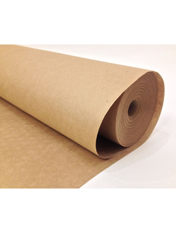 Бумага крафт, оберточная 0,84м, 80г/м2, рулон 25кг (320+ метров)