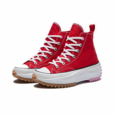 купить оригинальные кеды Converse Run Star Hike High Top красные высокие 167107C фото