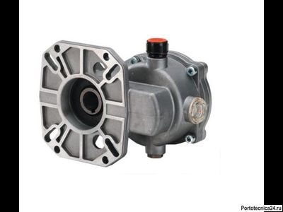 Редуктор B24 для двигателей внутреннего сгорания 18-24 л.с.. вал дв. 28,6 мм - 1"1/8 вал насос 24 мм