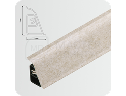 Пластиковый Плинтус для столешницы CEZAR BL44 - сонора иней
