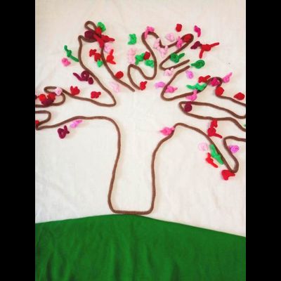 Вязаная графика