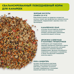 Bambini Pets (Бамбини Петс) корм для канареек, 400 г