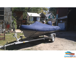 ТЕНТ НА ЛОДКУ РИБ АКВАБОТ 420