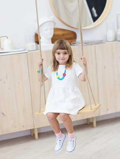 Набор Бабочка (бусы и браслет Цветок)