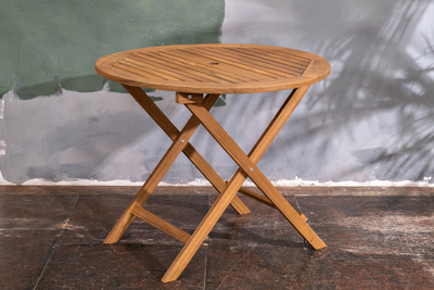 Стол из акации Oxford 90 см складной