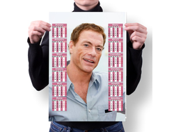 Календарь настенный Jean-Claude Van Damme, Жан-Клод Ван Дамм №4