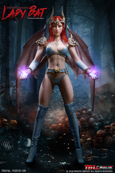 Леди Бэт ФИГУРКА 1/6 scale Lady Bat Figure Mermaid Melody Pichi Pichi Pitch (PL2018-128) - TBLeague