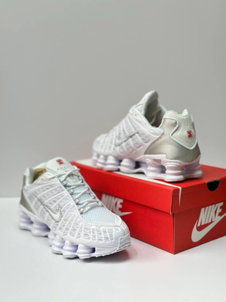 Nike Shox Tl White Metallic