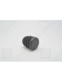 Заглушка D-25мм круглая пластиковая