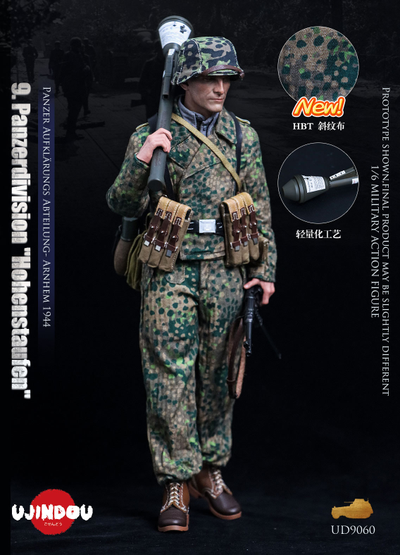 ПРЕДЗАКАЗ - Немецкий танкист - Коллекционная фигурка 1/6 Panzerdivision "Hohenstaufen" Arnhem 1944 (UD9060) - UJINDOU ?ЦЕНА: 23900 РУБ.?