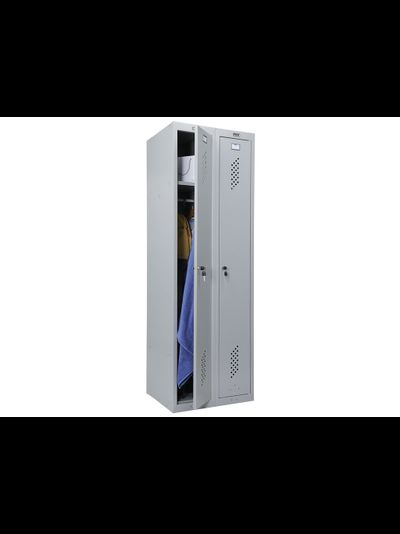 Шкаф для раздевалок усиленный ML-21-80, 1830x800x500 мм