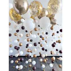 Шары цепочки с пузырями (15 шт), "Золотой лабиринт"