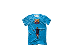 Футболка Лионель Месси, Lionel Messi с полной запечаткой №10