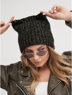 Женская зимняя панама "барашек"