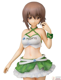 Фигурка 1/8 Махо Нисидзуми (Nishizumi Maho Pacific Racing Team Ver.)