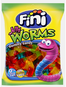 Жев. мармелад Fini "Червячки прозрачные" 100гр х 12 шт