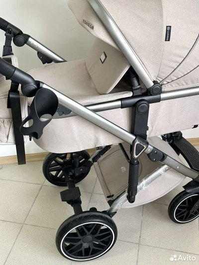 Детская коляска 3 в 1 Luxmom F2A Бежевый