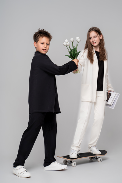 Пиджак трикотажный унисекс