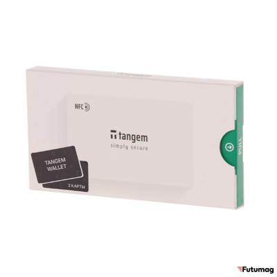 Криптовалютный кошелек Tangem Wallet набор из 2 карт