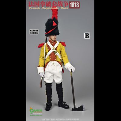 ПРЕДЗАКАЗ - Солдат армии Наполеона - Коллекционный КОМПЛЕКТ 1/6 Napoleonic Wars France 1813 Accessory Set (QOM-1055B) - QORANGE QOTOYS ?ЦЕНА: 13300 РУБ.?