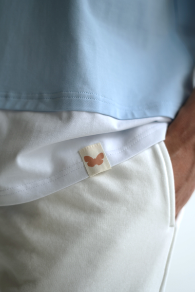 МУЖСКАЯ ФУТБОЛКА ГОЛУБАЯ "ПРИЯТНО"