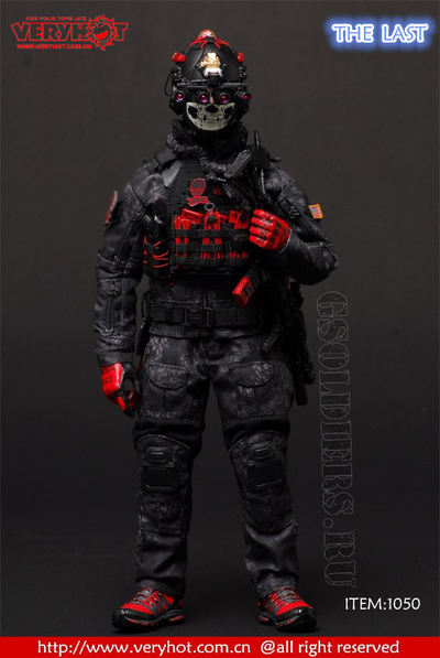 КОМПЛЕКТ ЭКИПИРОВКИ 1/6 (1050) -VERYHOT (БЕЗ ТЕЛА И ГОЛОВЫ)
