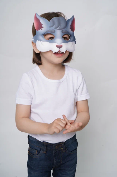 Кукольный театр. Маска "Волк"