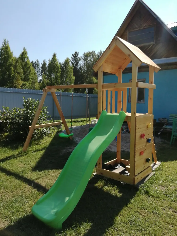 Детская площадка Сибирь-Дети Эко-4