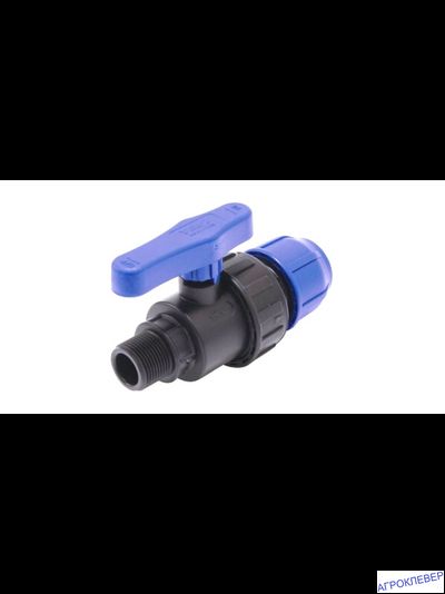 Кран 32 заж. х 3/4&quot;НР шаровый