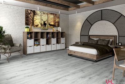 Кварцвиниловая плитка Damy Floor Family LVT Дуб Альпийский 1536-2-LVT