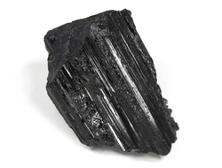 Турмалин чёрный шерл, кристалл /фрагмент кристалла, Бразилия (40*33*26 мм, 46 г) №29754