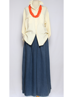 РУБАШКА "В РУБЧИК КАРМАН КЛАПАН" молочная, белая, голубая, розовая, яблоко до р.52